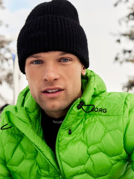 Björn Borg Borg Down Liner Jacket Grün, M von björn borg