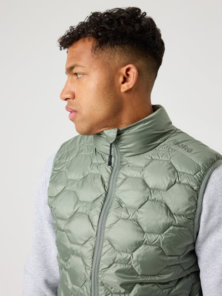Björn Borg Borg Down Liner Vest Grün, M von björn borg