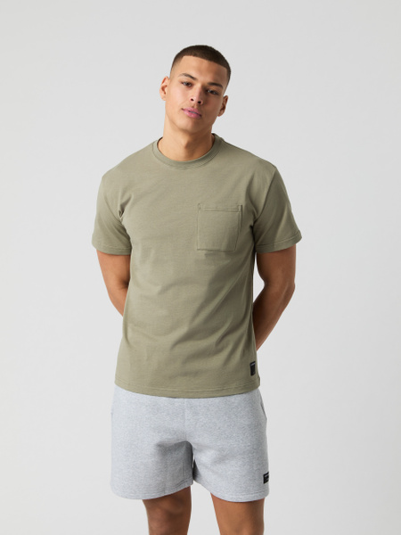 Björn Borg Borg Heavy Jersey T-shirt Beige , S von björn borg