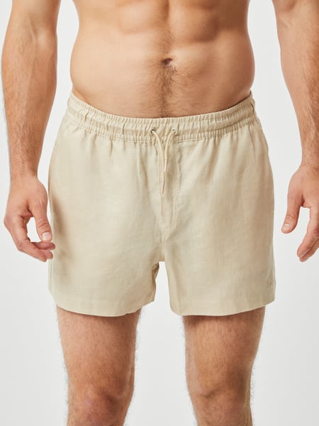 Björn Borg Borg Linen Shorts Beige , L von björn borg