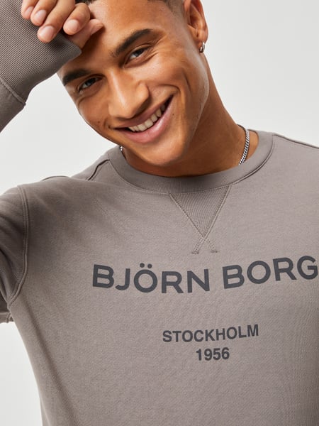 Björn Borg Borg Logo Crew Grau, XL von björn borg