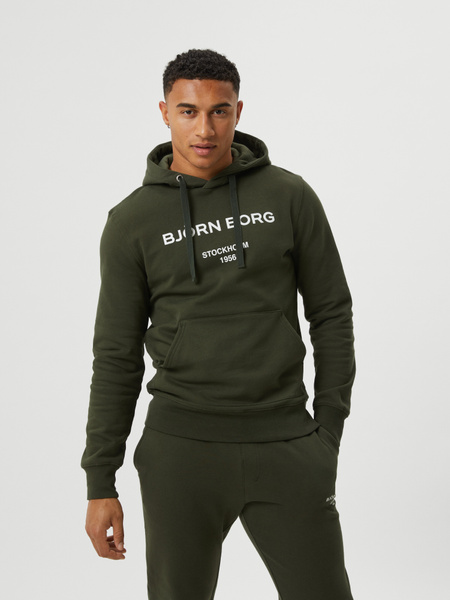 Björn Borg Borg Logo Hoodie Grün, S von björn borg