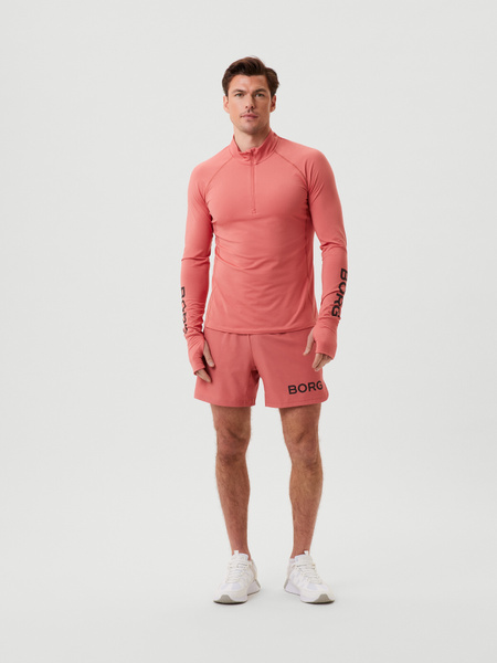 Björn Borg Borg Midlayer Half Zip Pink, XL von björn borg