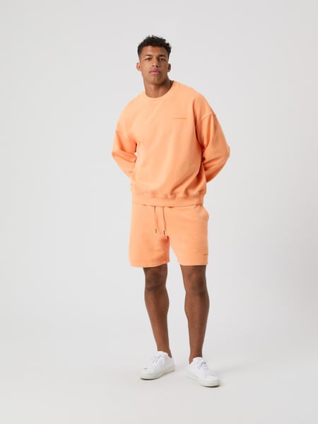 Björn Borg Borg Oversized Washed Sweatshorts Orange, XL von björn borg