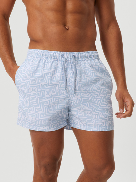 Björn Borg Borg Print Swim Shorts Blau , XL von björn borg