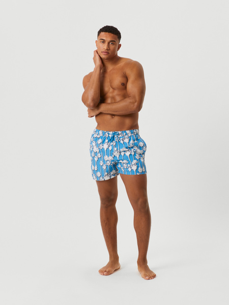 Björn Borg Borg Print Swim Shorts Blau , XXL von björn borg