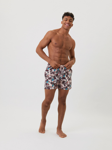 Björn Borg Borg Print Swim Shorts Pink, L von björn borg