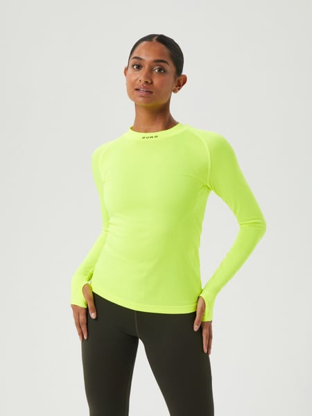 Björn Borg Borg Running Seamless Mock Neck Gelb, ML von björn borg