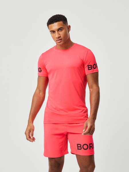 Björn Borg Borg T-shirt Pink, L von björn borg