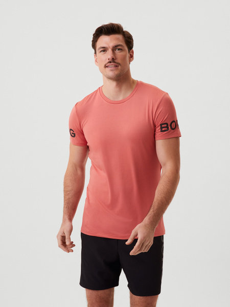 Björn Borg Borg T-shirt Pink, M von björn borg