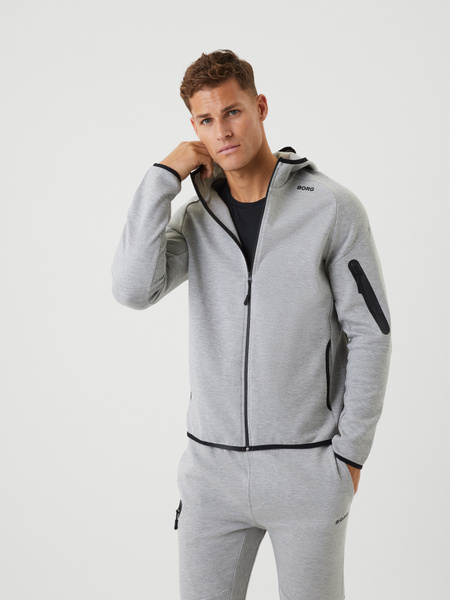 Björn Borg Borg Tech Sweat Hoodie Grau, L von björn borg