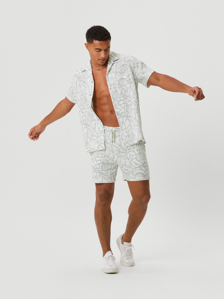 Björn Borg Borg Toweling Pool Shorts Grau, L von björn borg