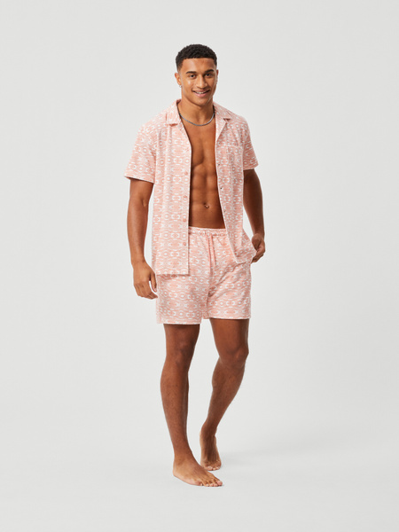 Björn Borg Borg Toweling Pool Shorts Pink, L von björn borg