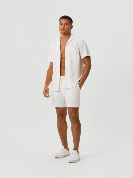 Björn Borg Borg Toweling Pool Shorts Weiß, S von björn borg