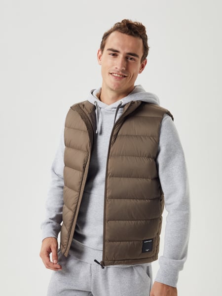 Björn Borg Centre Down Vest Braun, M von björn borg