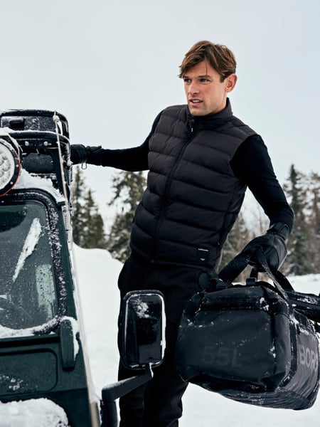 Björn Borg Centre Down Vest Schwarz, S von björn borg