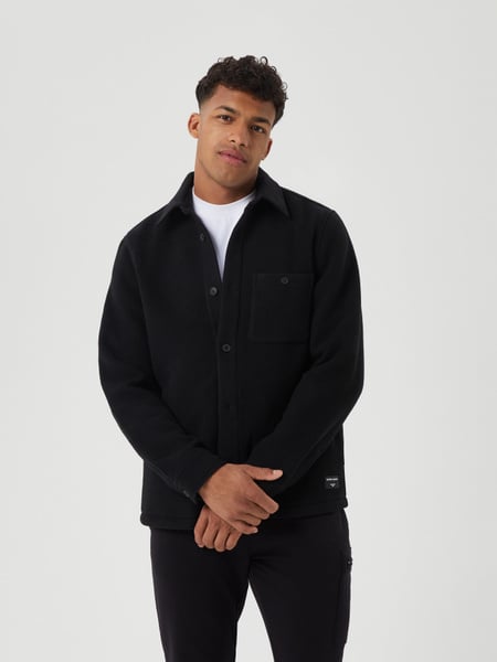 Björn Borg Centre Overshirt Schwarz, L von björn borg