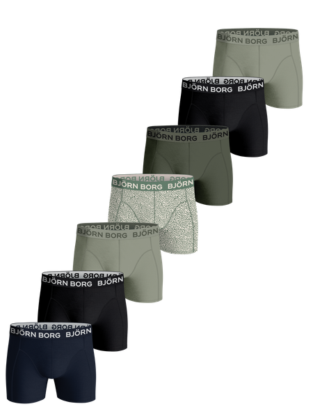 Björn Borg Core Boxer 7-pack Mehrfarbig, 158-164 von björn borg