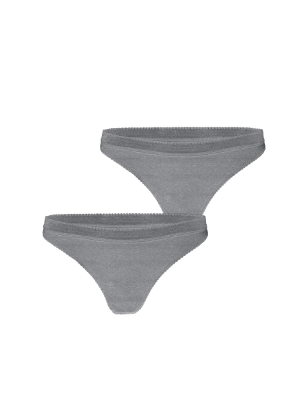 Björn Borg Core Thong 2-pack Grau, XL von björn borg