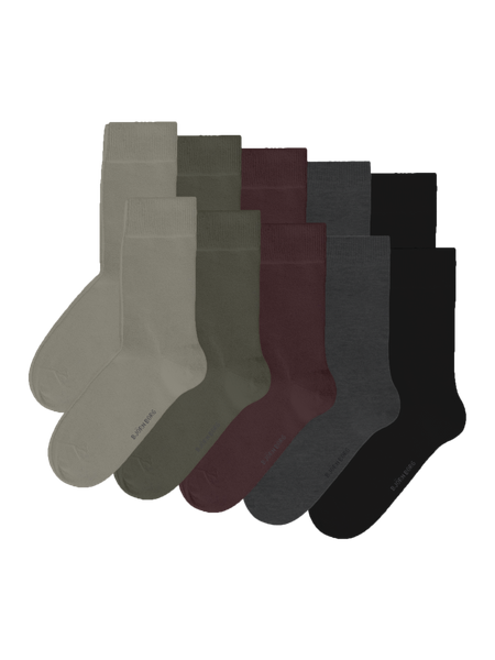 Björn Borg Essential Ankle Sock 10-pack Mehrfarbig, 36-40 von björn borg