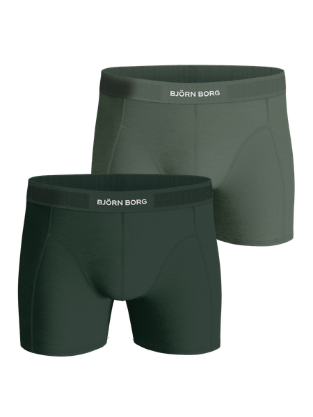 Björn Borg Lyocell Boxer 2-pack Grün, XS von björn borg