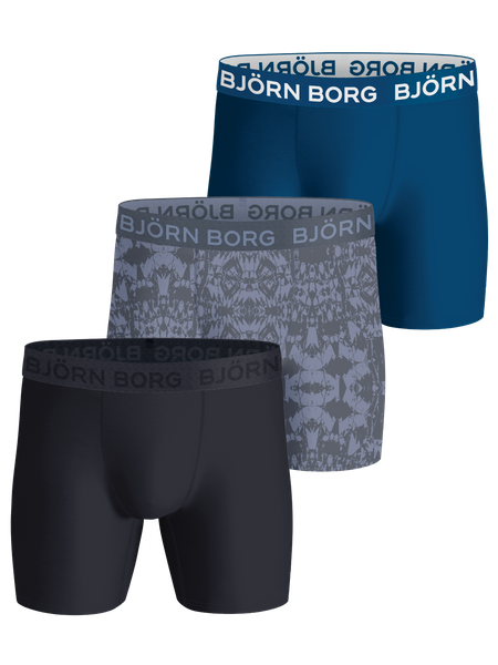Björn Borg Performance Boxer 3-pack Mehrfarbig, XS von björn borg