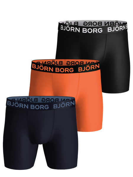 Björn Borg Performance Boxer 3-pack Schwarz, XL von björn borg