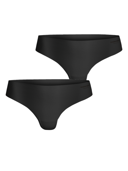 Björn Borg Performance Thong 2-pack Schwarz, XS von björn borg