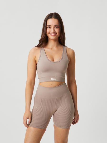 Björn Borg Studio Low Seamless Bra Beige , SM von björn borg