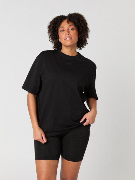 Björn Borg Studio Oversized T-shirt Schwarz, L von björn borg