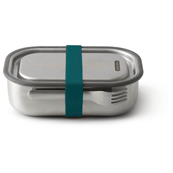 black+blum - Edelstahl Lunchbox - Essensaufbewahrung Gr 1 l grau von black+blum