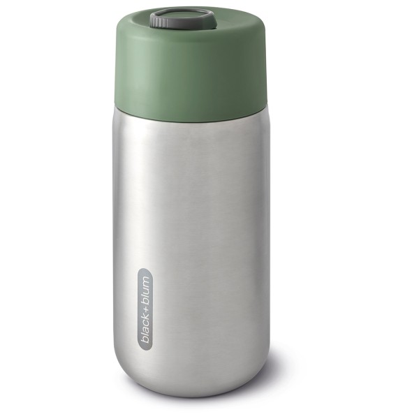 black+blum - Edelstahl To Go Isolierbecher - Isolierbecher Gr 340 ml grau von black+blum
