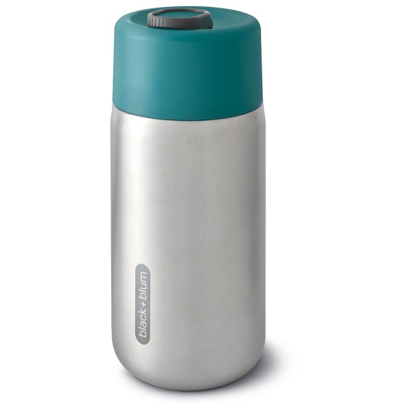 black+blum - Edelstahl To Go Isolierbecher - Isolierbecher Gr 340 ml grau von black+blum