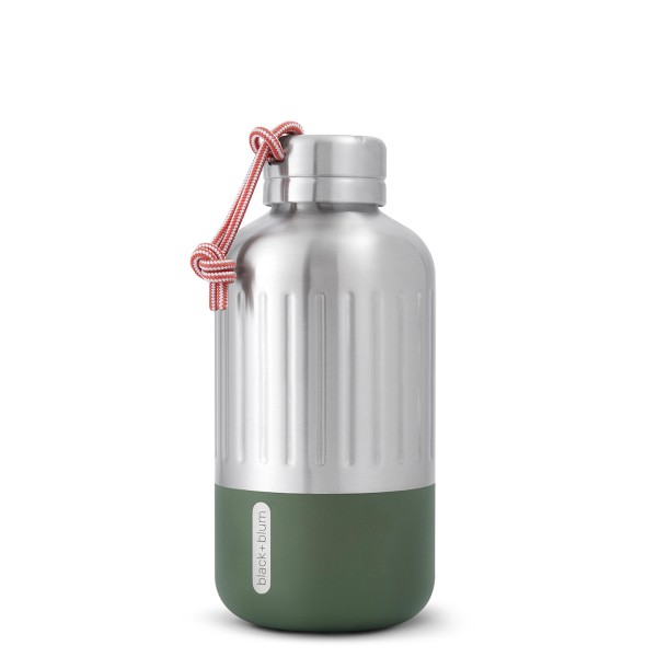 black+blum - Explorer Isolierflasche - Isolierflasche Gr 650 ml grau von black+blum
