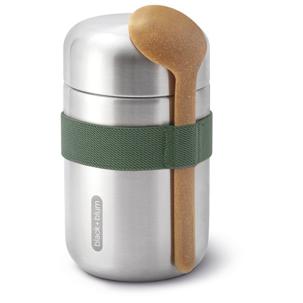 black+blum - Food Flask - Essensaufbewahrung Gr 400 ml grau von black+blum
