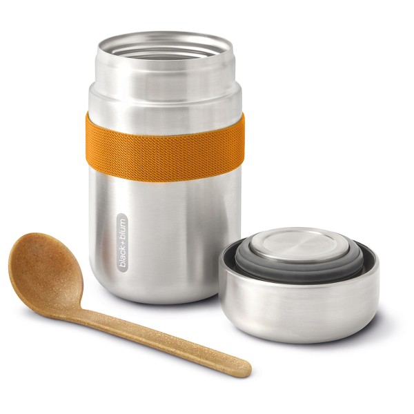 black+blum - Food Flask - Essensaufbewahrung Gr 400 ml grau von black+blum