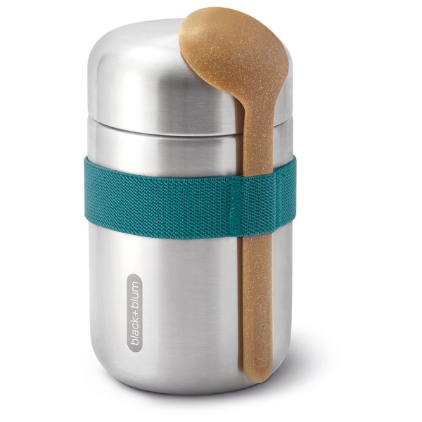 black+blum - Food Flask - Essensaufbewahrung Gr 400 ml grau von black+blum