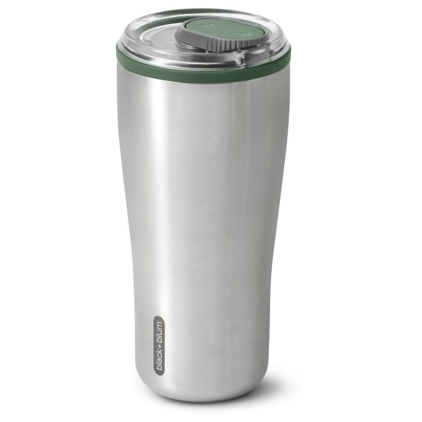 black+blum - Travel Tumbler Edelstahl - Isolierbecher Gr 600 ml grau von black+blum
