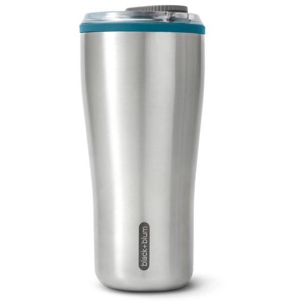 black+blum - Travel Tumbler Edelstahl - Isolierbecher Gr 600 ml grau von black+blum