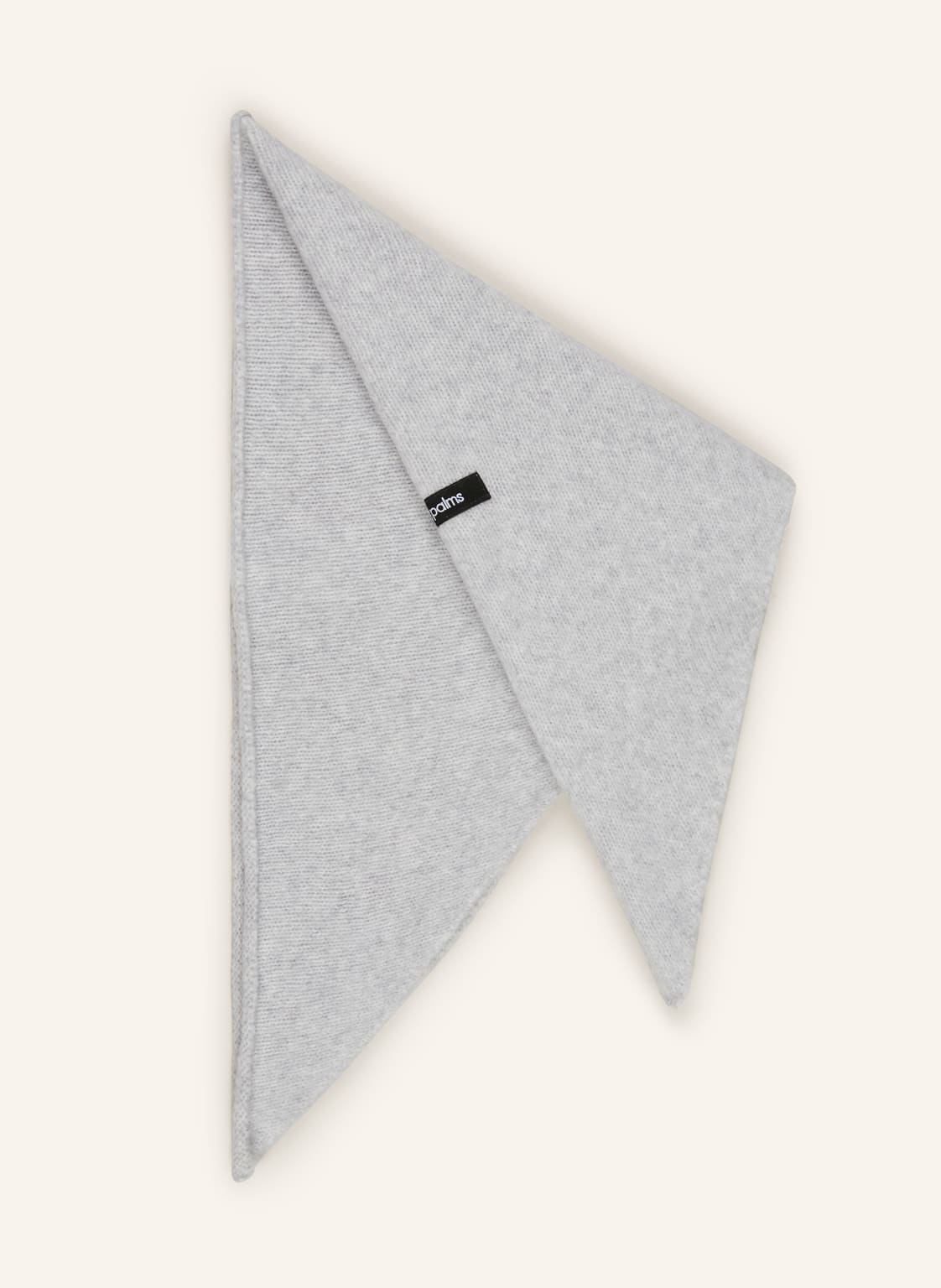 Black Palms Dreieckstuch grau von black palms