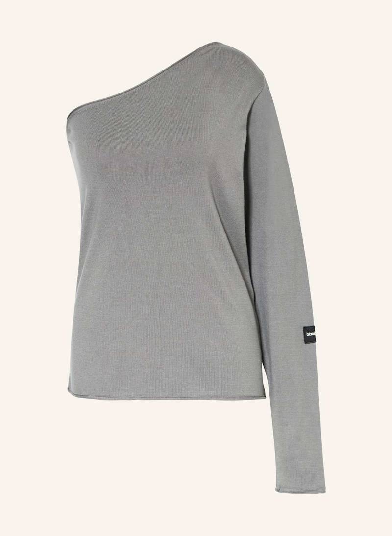 Black Palms One-Shoulder-Pullover Marci grau von black palms