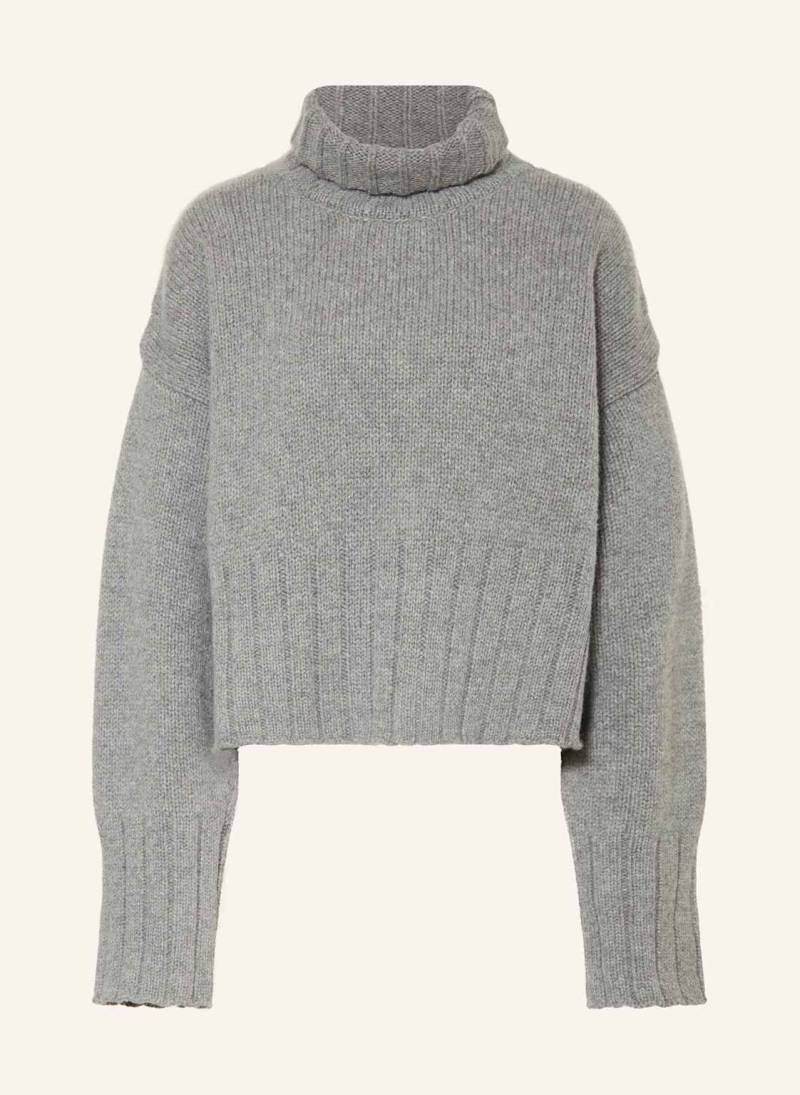 Black Palms Pullover Sumy Aus Merinowolle grau von black palms