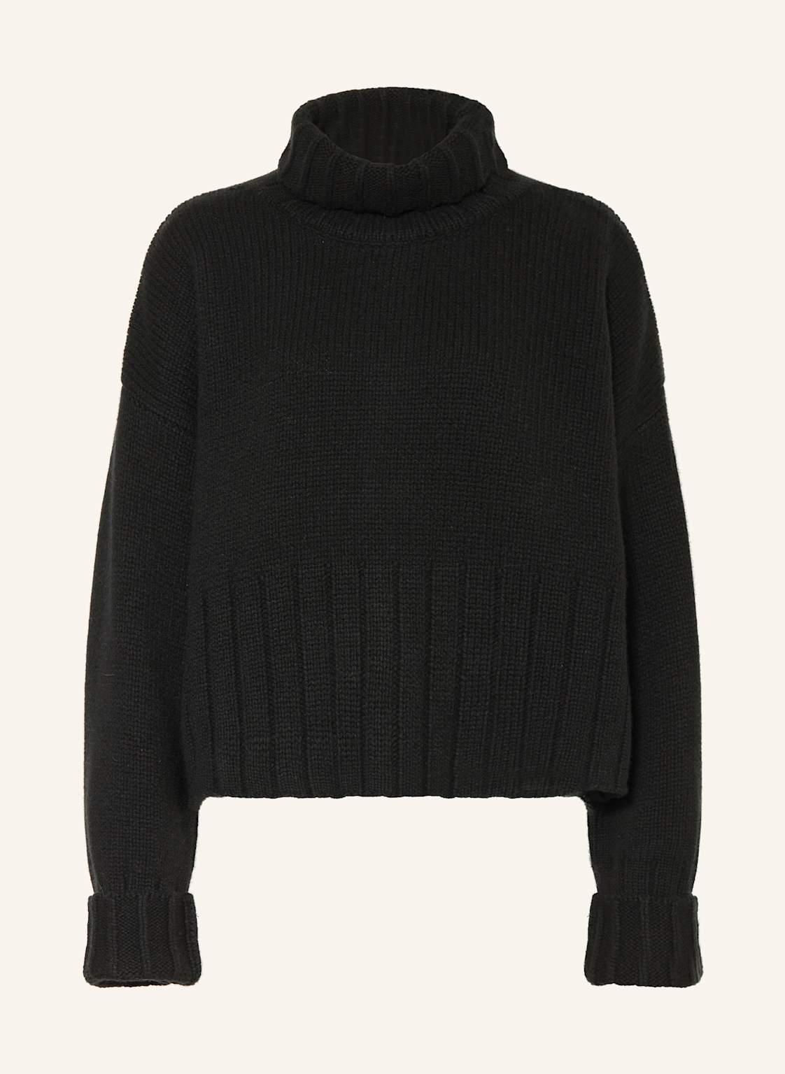 Black Palms Pullover Sumy Aus Merinowolle schwarz von black palms