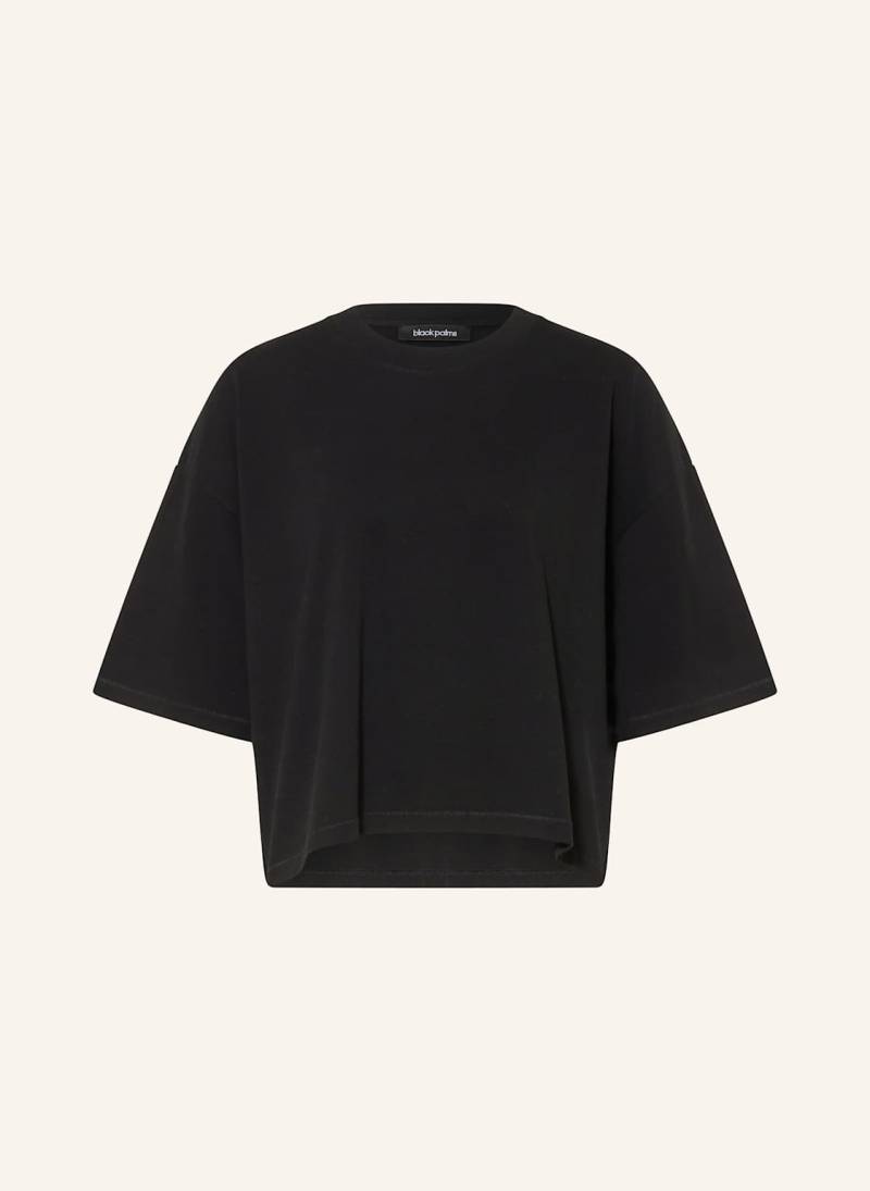 Black Palms T-Shirt Heavy Mit 3/4-Arm schwarz von black palms