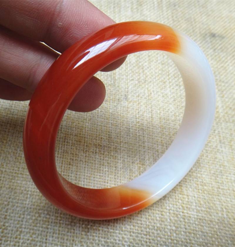 Natürliche Achat Armband | Innendurchmesser 62mm | Id 2, 45 ZollGeeignet Für 7, 77 Zoll Handgelenke Natürliche Achat Armband | Innendurchmesser 62mm | Id 2, 45 ZollGeeignet Für 7, 77 Zoll Handgelenke von blackbeaded