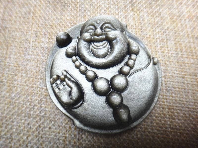 Natürliche Goldene Obsidian Anhänger Buddha Amulett Natürliche Goldene Obsidian Anhänger Buddha Amulett von blackbeaded