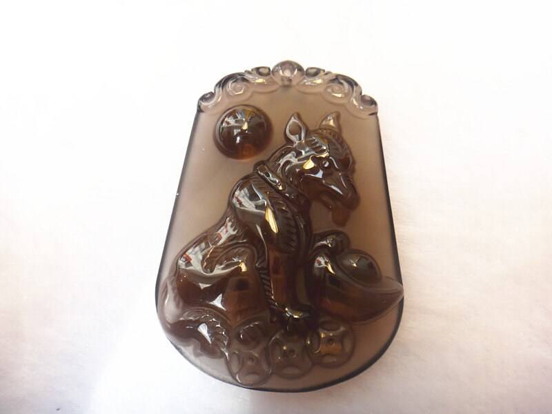 Natürlichem Eis-Arten Von Obsidian Anhänger Dog Maskottchen Natürlichem Eis-Arten Von Obsidian Anhänger Dog Maskottchen von blackbeaded