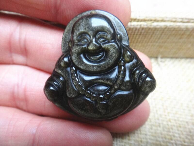 Natürlichen Goldenen Obsidian Tathagata Buddha Segen Für Sicherheit Und Frieden Anhänger-Amulett-Maskottchen Natürlichen Goldenen Obsidian Tathagata Buddha Segen Für Sicherheit Und Frieden Anhänger-Amulett-Maskottchen von blackbeaded