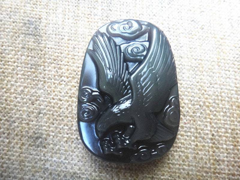 Natureis Arten Von Obsidian Anhänger Adler Dapeng Flügel Natureis Arten Von Obsidian Anhänger Adler Dapeng Flügel von blackbeaded