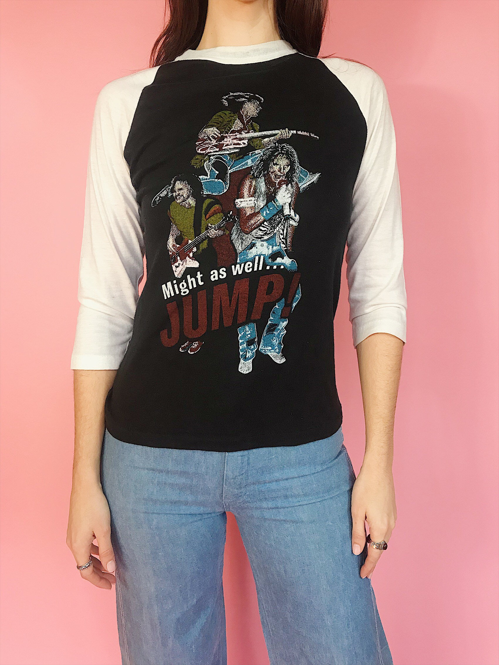 Vintage 80Er Jahre Van Halen Bootleg T-Shirt von blackdiamondvtg